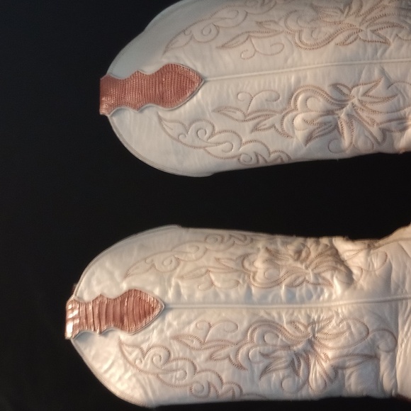 Vintage Justin Dancing Cowgirl Boots Size 5B - Picture 8 of 11